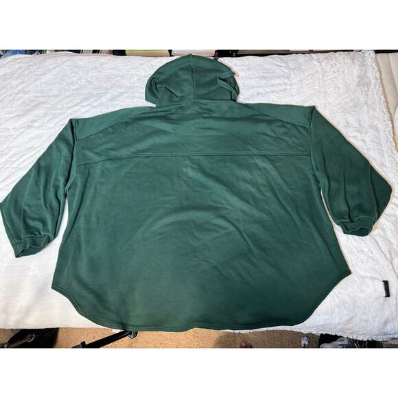 Essential Savage X Fenty Emerald Green Oversized Fleece Unisex USED - Picture 10 of 10
